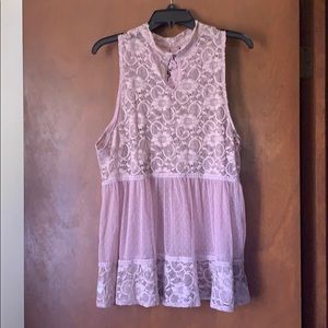 VINTAGE STYLE LACY MAIVE TOP